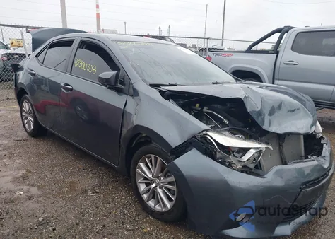 2014 Toyota Corolla Le Plus from USA, damaged, VIN 5YFBURHE2EP107923